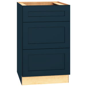 3DB21 - Base Cabinet with 3 Drawers in Omni Admiral