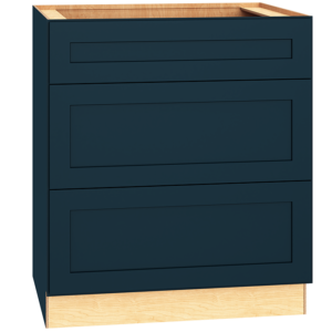 3DB30 - Base Cabinet with 3 Drawers in Omni Admiral