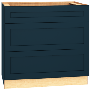 3DB36 - Base Cabinet with 3 Drawers in Omni Admiral