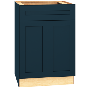 B24 - Base Cabinet with Double Doors in Omni Admiral