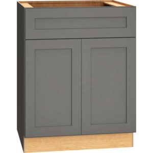 B27 - Base Cabinet with Double Doors in Omni Graphite