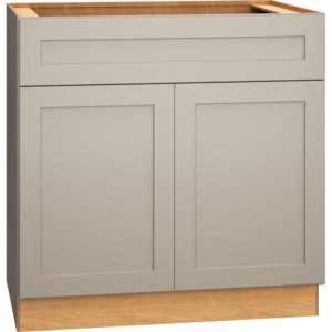 B36 - Base Cabinet with Double Doors in Omni Mineral