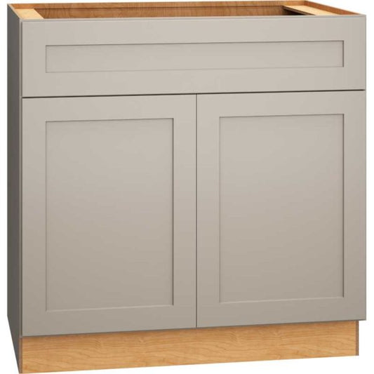 36″ BASE CABINET WITH DOUBLE DOORS IN OMNI MINERAL