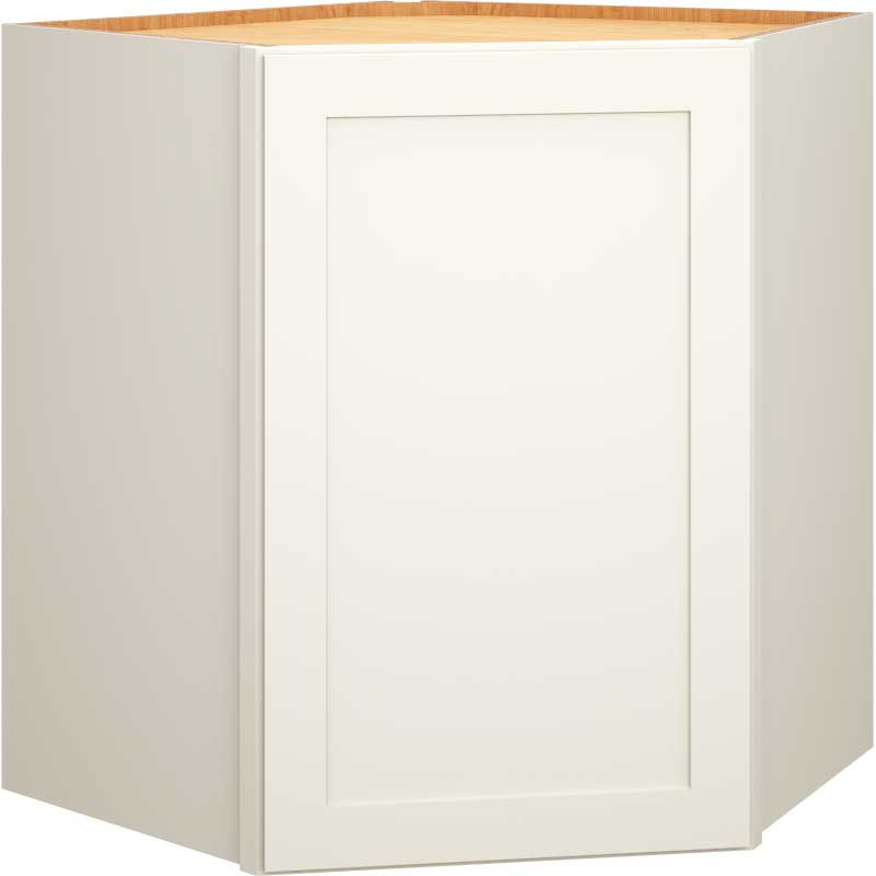 DW3024 - Diagonal Wall Cabinet in Omni Snow