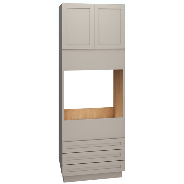OC3D3384 - Single Oven Cabinet with 3 Drawers in Omni Mineral