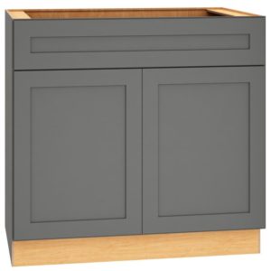 SB36 - Sink Base Cabinet in Omni Graphite