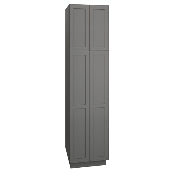U2493 - Utility Cabinet with Double Doors in Omni Graphite