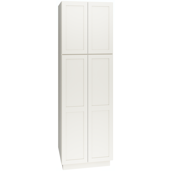 U3096 - Utility Cabinet with Double Doors in Omni Snow