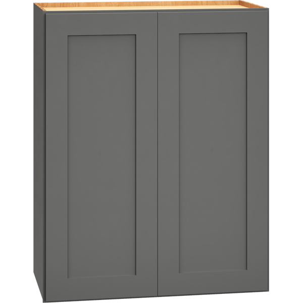 W2430 - Wall Cabinet with Double Doors in Omni Graphite