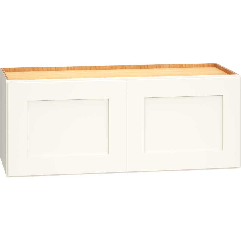 W3012 - Wall Cabinet with Double Doors in Omni Snow