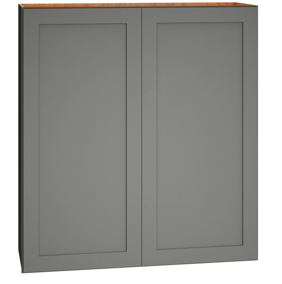 W3639 - Wall Cabinet with Double Doors in Omni Graphite