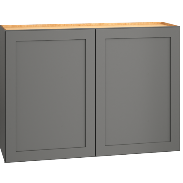 W4230 - Wall Cabinet with Double Doors in Omni Graphite