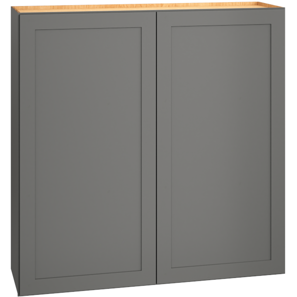 W4242 - Wall Cabinet with Double Doors in Omni Graphite