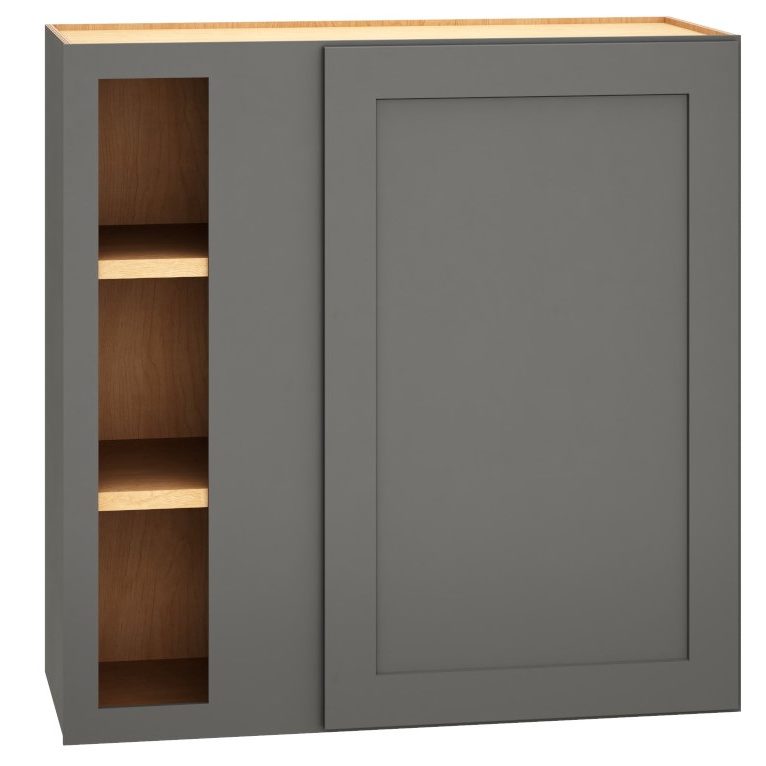 WC3030 - Corner Wall Cabinet with Single Door in Omni Graphite