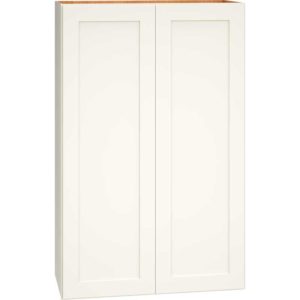 27″ X 42″ WALL CABINET WITH DOUBLE DOORS IN OMNI SNOW