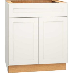 SB30 - Sink Base Cabinet in Omni Snow