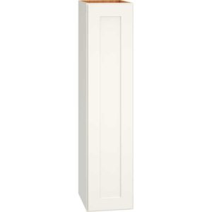 9″ X 39″ WALL CABINET WITH SINGLE DOOR IN OMNI SNOW
