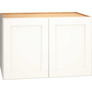 36″ X 24″ X 24″ WALL CABINET WITH DOUBLE DOORS IN OMNI SNOW