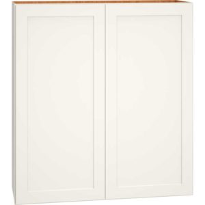 36″ X 39″ WALL CABINET WITH DOUBLE DOORS IN OMNI SNOW