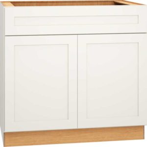 SB36 - Sink Base Cabinet in Omni Snow