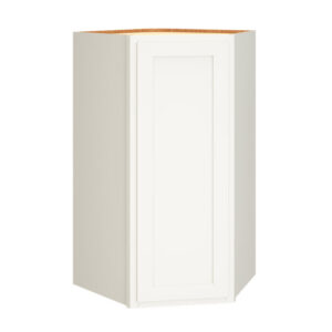 39″ DIAGONAL WALL CABINET IN CLASSIC SNOW