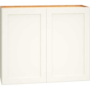 36″ X 30″ WALL CABINET WITH DOUBLE DOORS IN OMNI SNOW