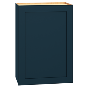 W2130 - Wall Cabinet in an Omni Door Style with a Single Door in Admiral Finish