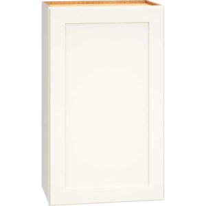 18″ X 30″ WALL CABINET WITH SINGLE DOOR IN OMNI SNOW