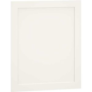 DECORATIVE DOOR END PANEL BASE CABINET KIT IN OMNI SNOW