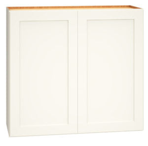 33″ X 30″ WALL CABINET WITH DOUBLE DOORS IN OMNI SNOW