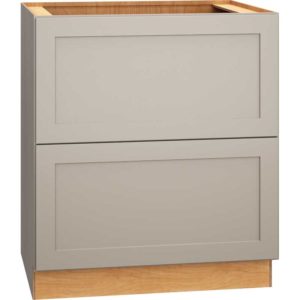 2DB30 - Base Cabinet with 2 Drawers in Omni Mineral