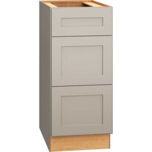 3DB15 - Base Cabinet with 3 Drawers in Omni Mineral