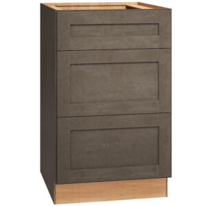 3DB21 - Base Cabinet with 3 Drawers in Omni Beachwood