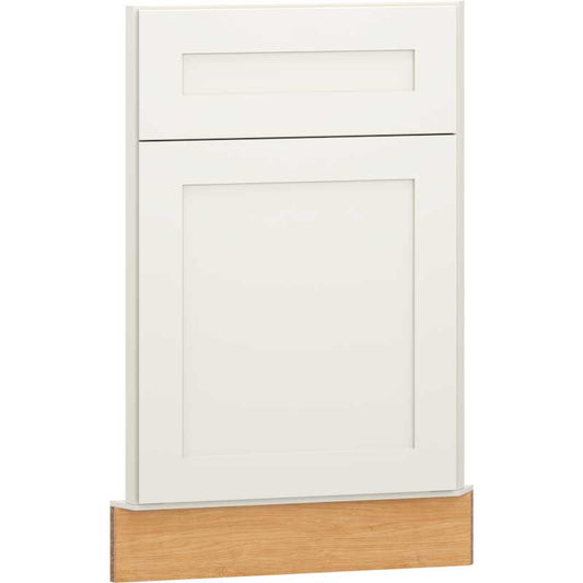 ACSF36 - Single Door Angled Corner Sink Front in Omni Snow