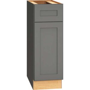 12″ BASE CABINET WITH SINGLE DOOR IN OMNI GRAPHITE