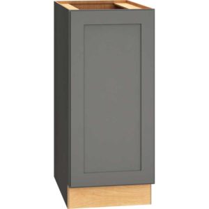 B15FH - Full Height Base Cabinet with Single Door in Omni Graphite