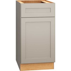 B18 - Base Cabinet with Single Door in Omni Mineral