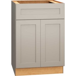 B24 - Base Cabinet with Double Doors in Omni Mineral