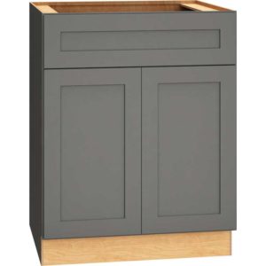 27″ BASE CABINET WITH DOUBLE DOORS IN OMNI GRAPHITE