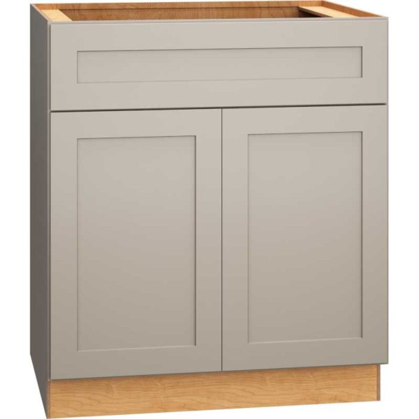 30″ BASE CABINET WITH DOUBLE DOORS IN OMNI MINERAL
