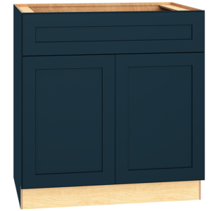 B33 - Base Cabinet with Double Doors in Omni Admiral