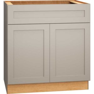 B33 - Base Cabinet with Double Doors in Omni Mineral