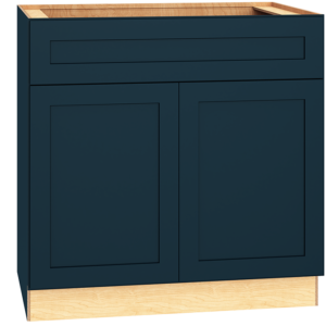 36″ BASE CABINET WITH DOUBLE DOORS IN OMNI ADMIRAL