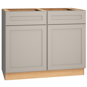 B42 - Base Cabinet with Double Doors in Omni Mineral