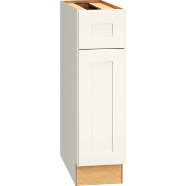 9″ BASE CABINET WITH SINGLE DOOR IN OMNI SNOW