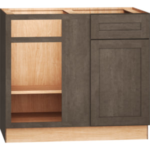 BC42 - Corner Base Cabinet with Single Door in Omni Beachwood