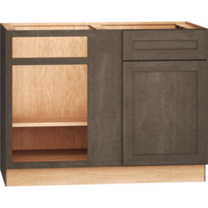 BC48 - Corner Base Cabinet with Single Door in Omni Beachwood