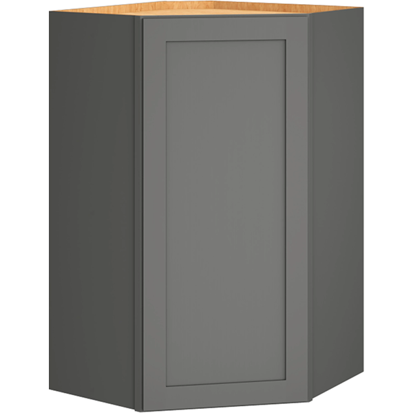 DW3924 - Diagonal Wall Cabinet in Omni Graphite