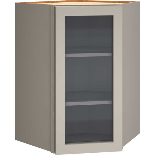 DWCG3624 - Cut-for-Glass Diagonal Wall Cabinet in Omni Mineral