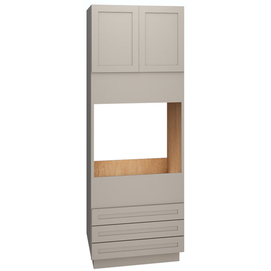 OC3D3384 - Single Oven Cabinet with 3 Drawers in Omni Mineral